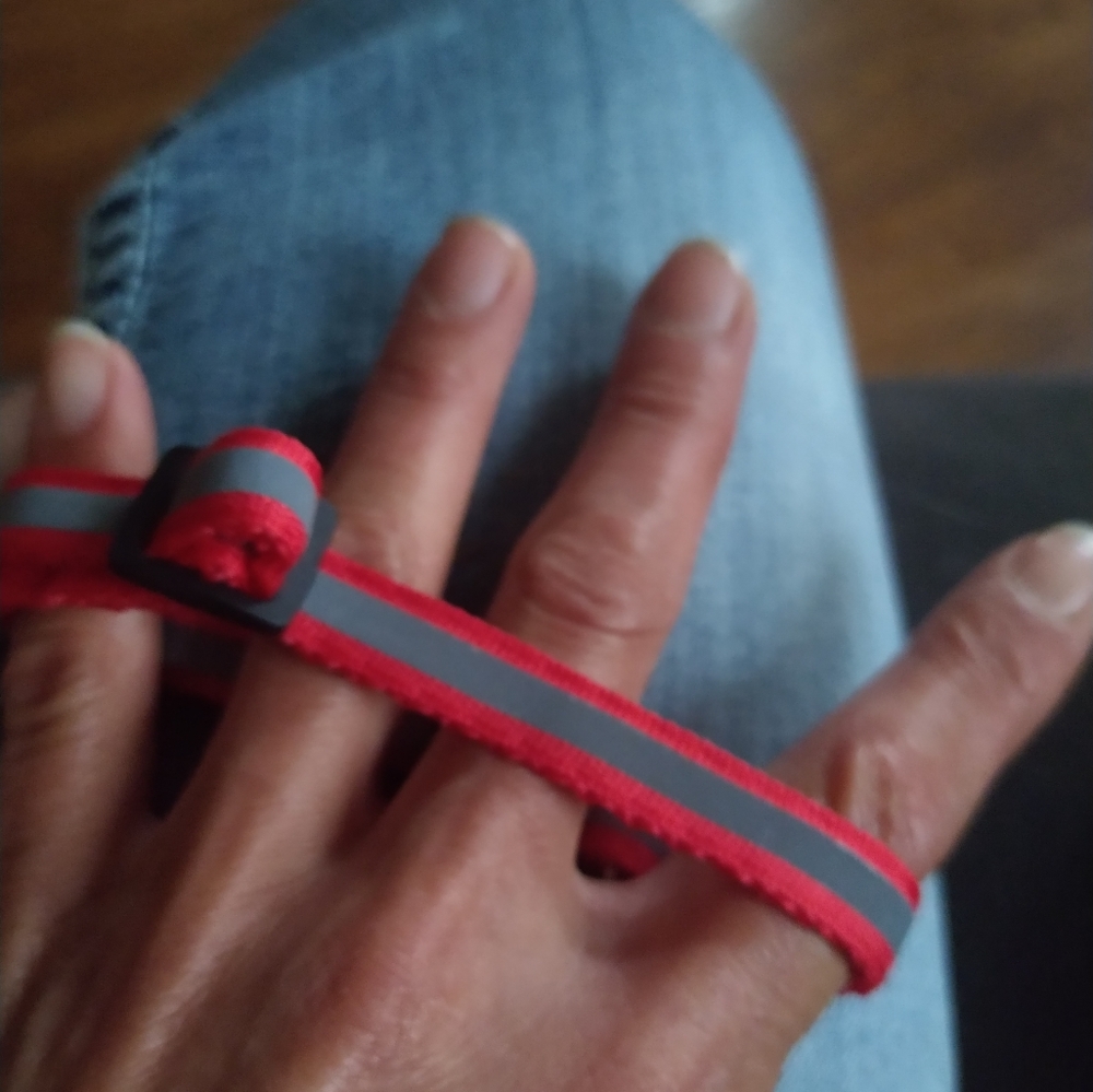 Red And Black Bell, Reflective & Adjustable Breakaway Safe Cat Collar - Picture 3 of 3
